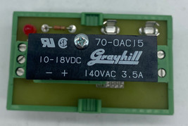 Grayhill 70-OAC15 AC Output Relay Module 140V 3.5A  - $15.66