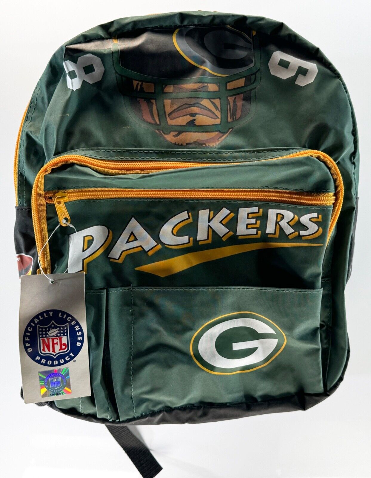 1989 Vintage Green Bay Packers Backpack Bag NEW w/ Tags NFL Licensed Product - $29.68