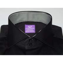 Men Shirt J.Valintin Turkey Usa Egyptian Cotton Axxess Style 6001 black image 11