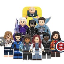 Doctor Strange 2 Professor X Black Bolt Captain Carter Wanda 10pcs Minifigures - £16.01 GBP