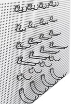 Kinomi 24 Pack Pegboard Hooks Heavy Duty Pegboard Drill Holder Power Tool - $42.93