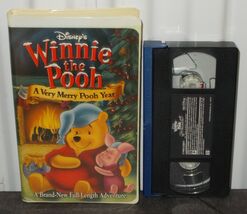Disney&#39;s Winnie the Pooh: A Very Merry Pooh Year VHS Holiday Christmas M... - €12,61 EUR