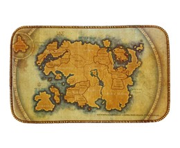 Loot Crate Elder Scrolls ESO Skryim Tamriel Map 10x6 Thick Mousepad NEW - $184.76 MXN
