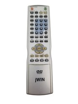 jWin DVD Video Remote Control Silver Wireless - £12.44 GBP