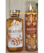 Snowflakes Cashmere Bath and Body Works Fine Fragrance Mist and Shower Gel - £19.24 GBP