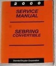 2000 CHRYSLER SEBRING CONVERTIBLE Service Shop Repair Manual FACTORY DEA... - £11.83 GBP