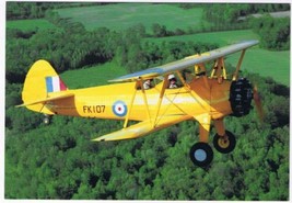 Ontario Postcard Mount Hope Boeing Stearman Canadian Warplane Heritage  - £3.10 GBP