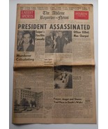 Abilene Reporter News November 23, 1963 Morning Edition Newspaper Kenned... - $9.46
