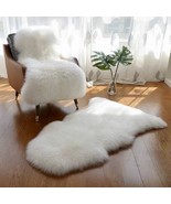 handmade haired sheepskin sofa cushion wool mattress bedroom carpet sill... - $38.41 CAD+