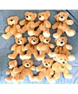 Lot of 12 Soft Plush Teddy Bears for Parties Baby Showers - $106.66 CAD
