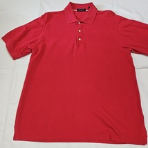 Page &amp; Tuttle Red Golf Polo Shirt Short Sleeve Pima Cotton 101578 Mens M... - €11,51 EUR