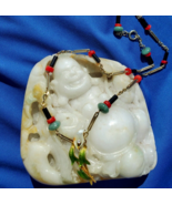 Antique Deco Diamond Necklace Victorian Jade Onyx Coral Statement Chain ... - $100,609.76 MXN