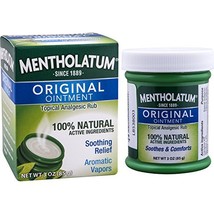 Mentholatum Ointment, 3-Ounce (85 g) (Pack of 4) - £19.47 GBP