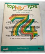 Top Hits Of 74 Piano Music Book And  Great Standards Voice ORGAN Sing Along - $16.29 CAD