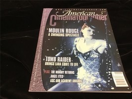 American Cinematographer Magazine June 2001 Moulin Rouge, Tomb Raider - $18.00