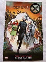 HOUSE OF X/POWERS 13&quot;x20&quot; D/S Original Promo Comic Poster SDCC 2019 MARV... - $14.69