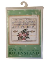 Eva Rosenstand Clara Waever Stitch Kit Floral Wedding Sampler 12-559U Wi... - $103.94