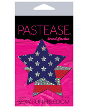 Pastease Premium Glitter Patriotic Star - Red/Blue O/S - $15.95