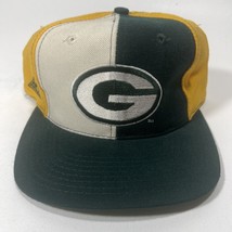 Vintage New Old Stock Green Bay Packers NFL Apex one Color Block Snapbac... - $77.72