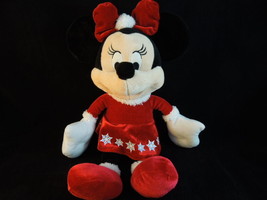Minnie Mouse Christmas Doll Vintage Walt Disney Girls Plush Toy - £7.83 GBP