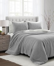 The Mountain Home Collection Brenna Faux Fur Twin 2 Piece Comforter Set - £56.31 GBP