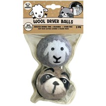 Evriholder New Zealand Wool Dryer Balls 2pc Lamb Raccoon Reusable Stain-... - $348.08 MXN