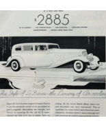 1933 Franklin Twelve Olympic &amp; Airman Advertisement Automobilia Antique ... - $469.16 MXN