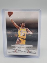 2009-10 Panini Prestige Kareem Abdul-Jabbar Los Angeles Lakers #111 - £2.54 GBP