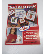 1994 Leisure Arts 2615 Teach Me to Stitch Cross Stitch Instruction Patte... - £7.74 GBP