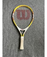 Wilson Serena tennis racket, grip size 3½, yellow - £11.46 GBP
