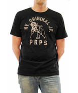 PRPS Mens T-Shirt Short Sleeve Basic Comfortable Black Size S E65S121BLK - £92.49 GBP