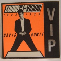 DAVID BOWIE - VINTAGE ORIGINAL CONCERT TOUR 1990 CLOTH BACKSTAGE PASS - £15.66 GBP