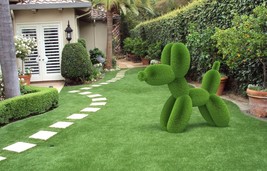 Outdoor Animal Balloon Dog Topiary Green Figures covered in Artificial G... - $3,600.00