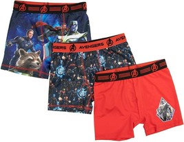 Avenger Boy&#39;s Athletic Boxer Briefs Underoos X-SMALL (4) Mesh Fabric 3 P... - £13.06 GBP