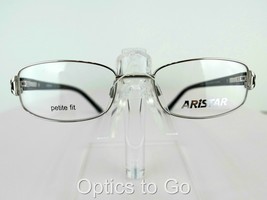 ARISTAR 16363 (524) Silver 47-16-130  PETITE FIT Eyeglass Frames - £22.41 GBP