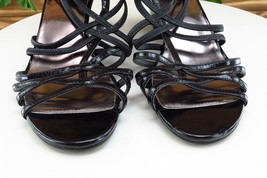 Naturalizer Sz 8.5 M Black Strappy Synthetic Women Sandals - £15.55 GBP