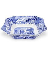 Spode Blue Italian Square Serving Bowl | 9.5 Inch Serving Bowl for Appet... - $180.99