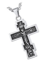 Russian Orthodox Cross Pendant/Praying Hands/Ichthys Sign - £40.40 GBP