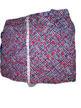 Sport Haley Skort Womens 14 Red White Blue Abstract Golf Tennis Skirt Shorts - £11.02 GBP