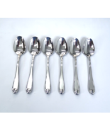 Oneida Stainless 18/10 SATIN GARNET Soup Spoons Set of 6 Flatware - $28.45