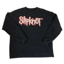 Slipknot Black Band Crewneck Long Sleeve Logo Sweatshirt - $29.69