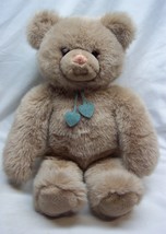 Vintage Gund Collectors Classics Cute Tan Teddy Bear 14&quot; Plush Stuffed Animal - £23.74 GBP