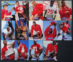 1991 Pro Line Portraits San Francisco 49ers Team Set of 14 Football Cards - £6.26 GBP
