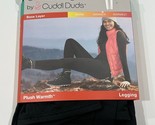 Climate Right Cuddl Duds Women’s Legging Base Layer Plush Warmth Black L... - $8.85