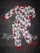 NEW Boutique Christmas Gnomes Girls Boys Unisex Pajamas Set - $9.00