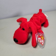 Ty Beanie Babies Rover Plush Red Dog 1996 Soft Toy PVC Pellets Retired Rare - £11.19 GBP
