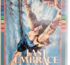 1986 Last Embrace Cut Box Vintage VHS Drama Roy Scheider Christopher Walken - £7.98 GBP