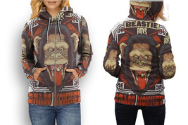 Beastie Boys 1   All Over Print Zipper Hoodie for Women - £21.93 GBP