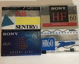 Blank Cassette Tape Lot Of 4 Sony Zenith Sentry 60 Minute - £6.99 GBP