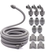 1/2Inch 25Ft Electrical Conduit Kit,With 5 Straight And 3 Angle, Ul Listed - $43.96